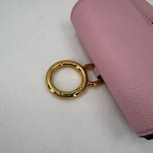 FENDI Nano Bucket Chain Shoulder Bag in Pink- 7AR844